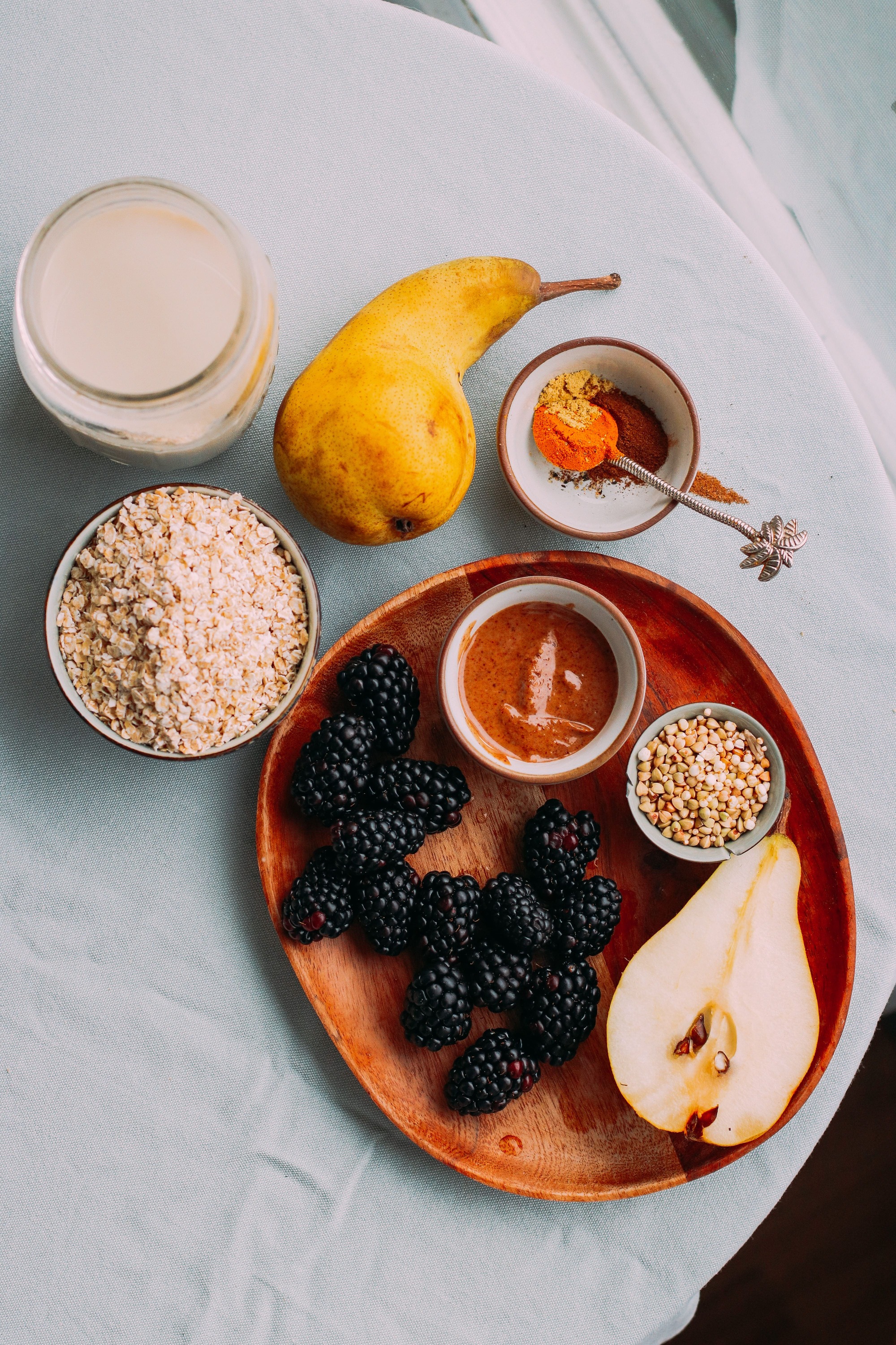 golden milk porridge mit kurkuma