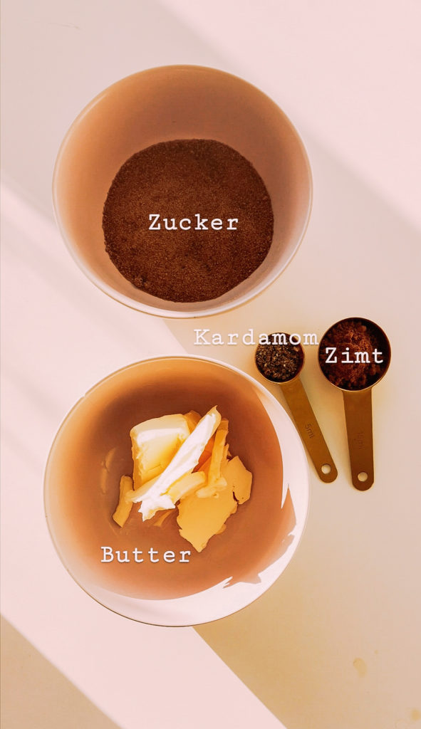 Zimtschnecken Rezept vegan und zuckerfrei